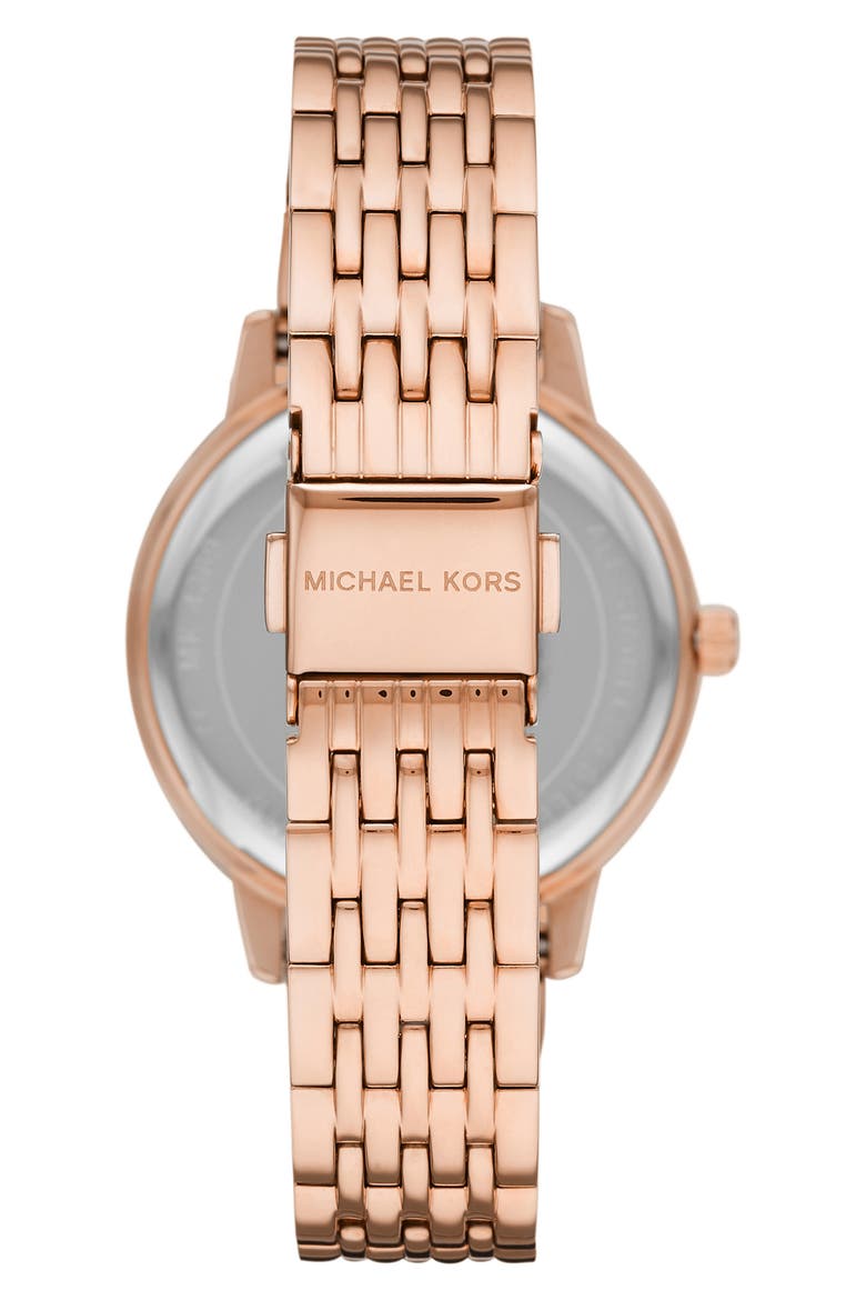Women's Melissa Stainless Steel Watch, 36mm, Alternate, color, ROSE GOLD
