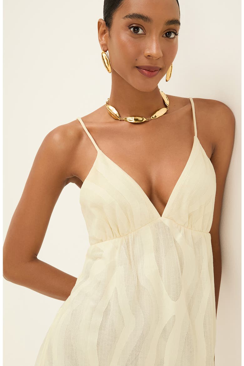 Solid Nya Maxi Dress, Alternate, color, IVORY