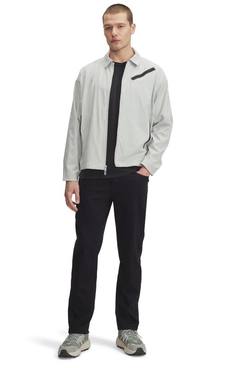 Icon Tapered Fit 5-Pocket Pants, Alternate, color, BLACK