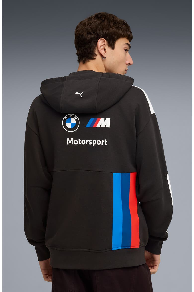 x BMW Replica Drivers Cotton Graphic Hoodie, Alternate, color, PUMA BLACK