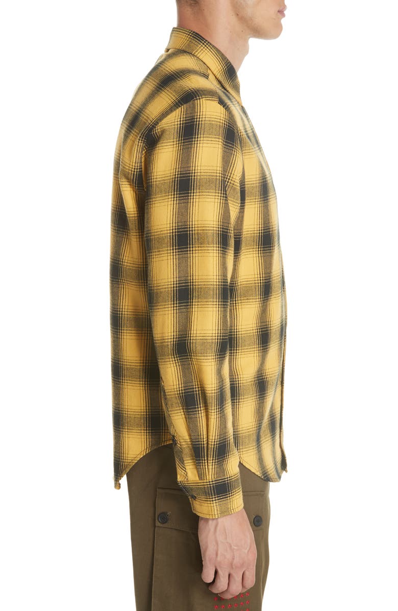 Ovadia & SONS Max Plaid Flannel Shirt, Alternate, color,