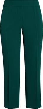 KASPER Flat Front Slim Pants