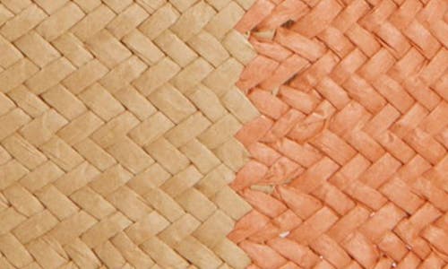 Nordstrom Colorblock Straw Panama Hat