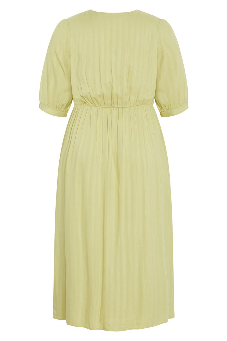 Charli Button-Up Midi Dress, Alternate, color, LIGHT KHAKI