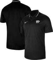 Nike Men's Nike Black Kansas State Wildcats 2023 Sideline Coaches Performance Polo