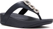 FitFlop Flowrise Crystal Wedge Flip Flop