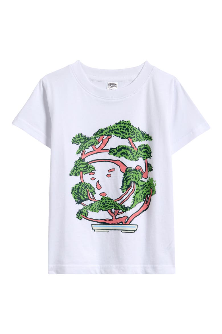 Kids' Bonsai Cotton Graphic T-Shirt, Main, color, WHITE