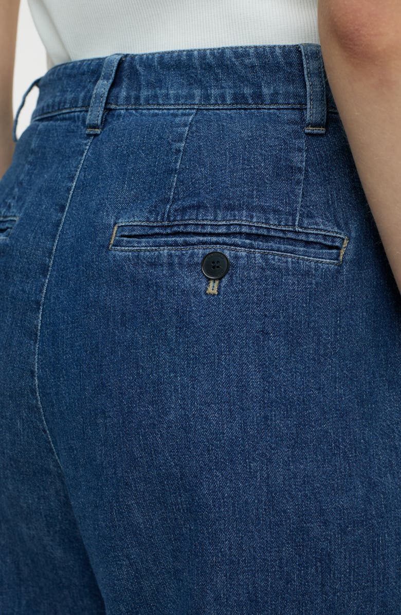 Closed Rhoone High Waist Tapered Leg Jeans, Alternate, color, Mid Blue