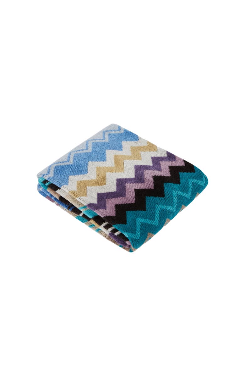 Missoni Home Giacomo Fitness 45x100, Main, color, Blue