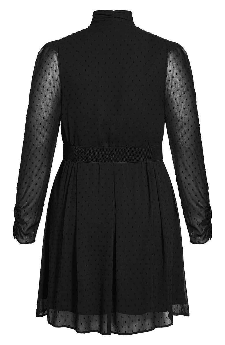 City Chic Adore Me Long Sleeve Dress, Alternate, color,