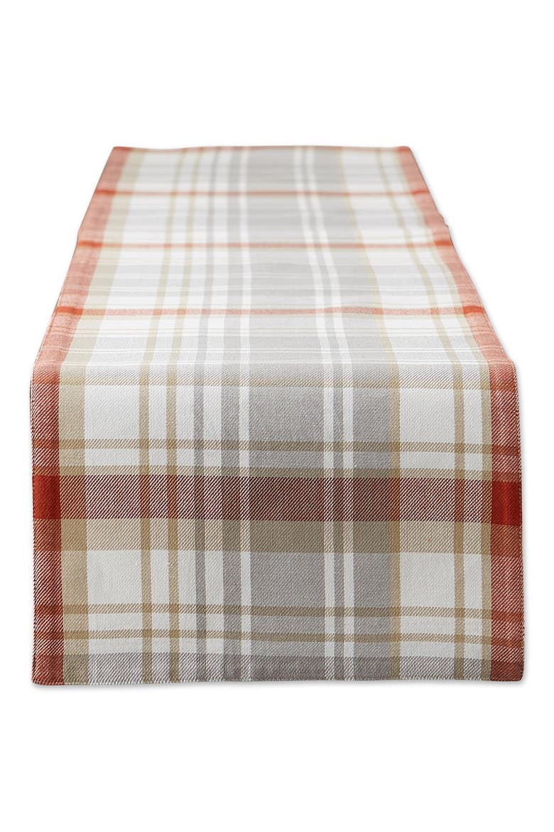 Thankful Autumn Wreath Reversible Tablecloth, Alternate, color, AUTUMN WREATH