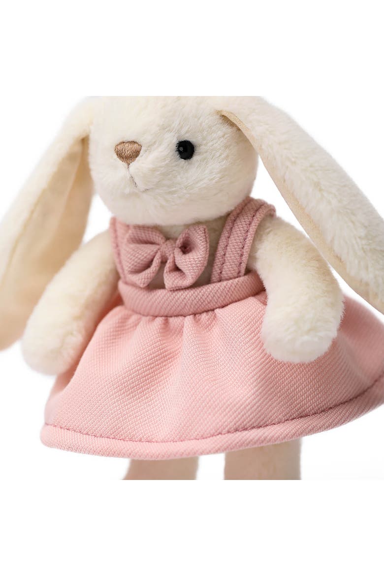Candy Bunny Plush Bag Charm, Alternate, color, Multicolored