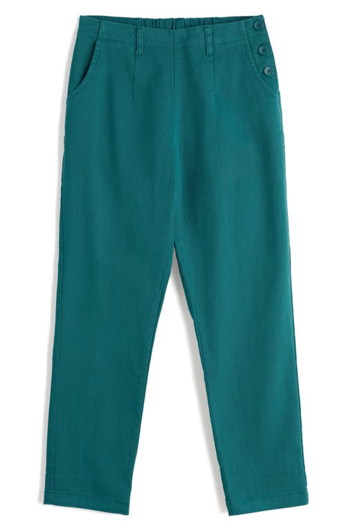 Seasalt Cornwall Waterdance Tapered Leg Pants In Green