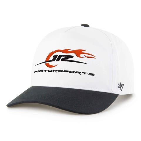 Men's '47 White/Red JR Motorsports Two-Tone Hitch Adjustable Hat