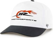 '47 Men's '47 White/Red JR Motorsports Two-Tone Hitch Adjustable Hat