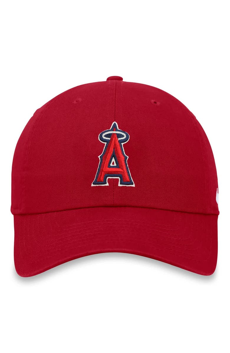 Nike Men's Nike Red Los Angeles Angels Club Adjustable Hat, Alternate, color, Red