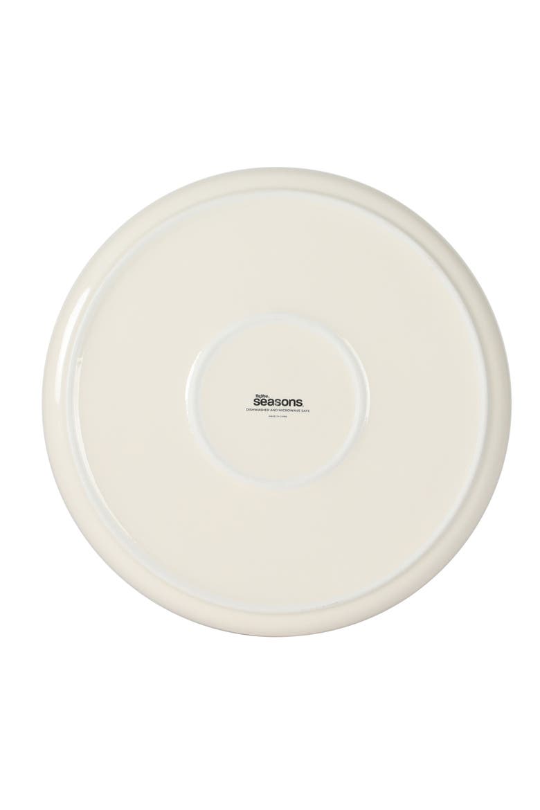 Serenity Modern Porcelain Dinnerware Set, Alternate, color, Linen