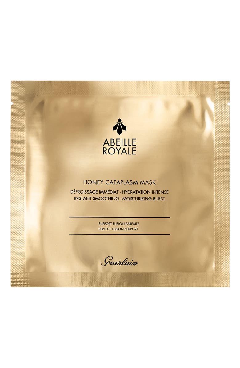 Guerlain Set of 4 Abeille Royale Honey Sheet Mask, Main, color,