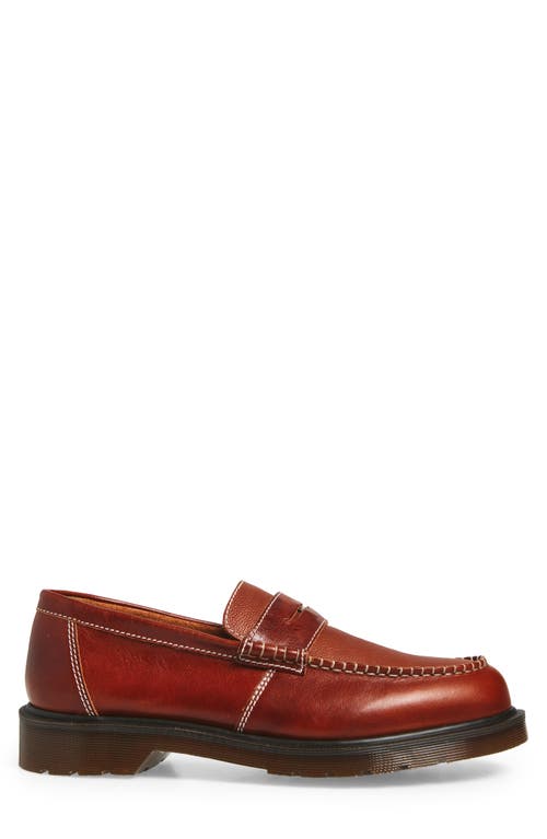 Dr. Martens Penton Penny Loafer In Blue