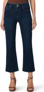 PAIGE Mason Mid Rise Crop Bootcut Jeans