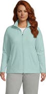 Lands' End Plus Size Anyweather Fleece Full Zip Jacket