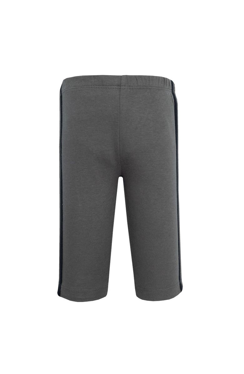 Hudson Baby Four-Piece Collection of Bottoms, Alternate, color, Heather Gray Black