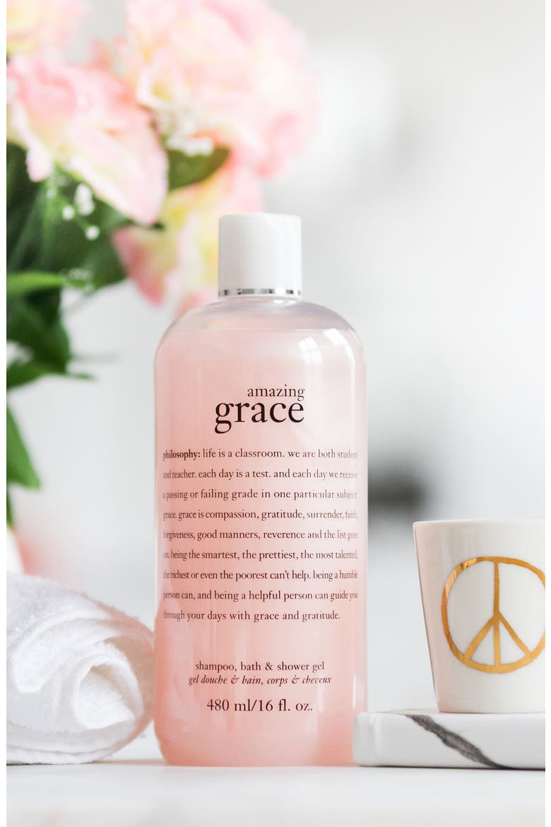 amazing grace 3-in-1 shampoo, bath & shower gel, Alternate, color, NO COLOR