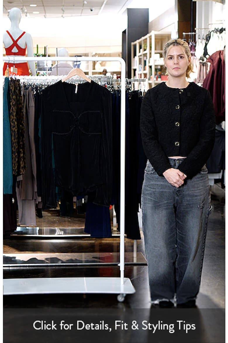 Bali Bell Sleeve Tie Front Top video
