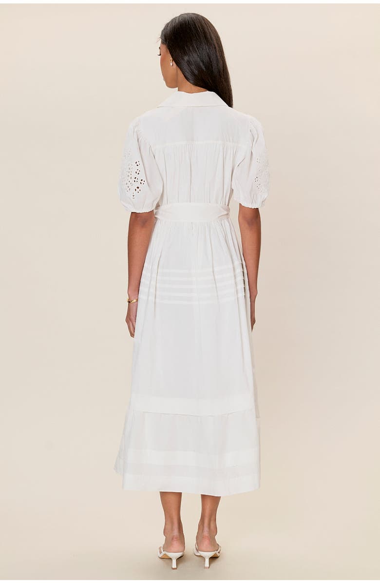 Rebecca Taylor Lorelai Shirt Dress, Alternate, color, Ivory