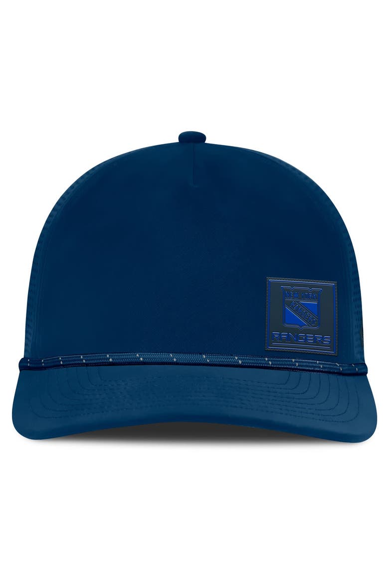 Men's Fanatics Blue New York Rangers Captain Rope Adjustable Hat, Alternate, color, Blue