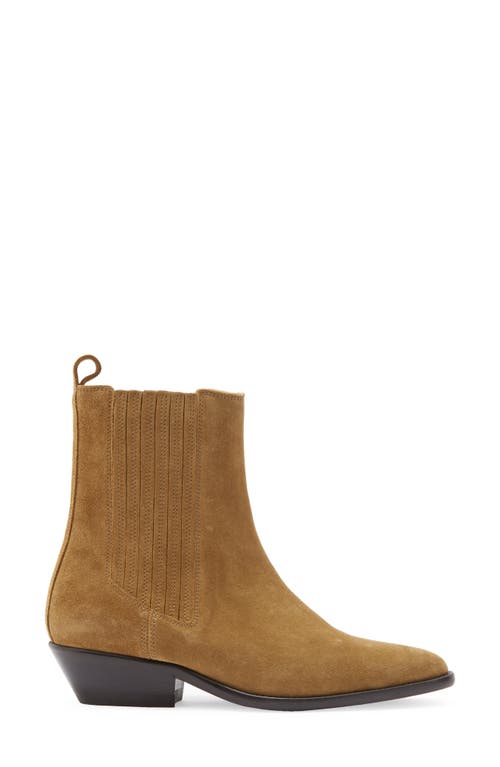 Isabel Marant Delena Pointed Toe Bootie In Brown