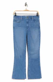 PAIGE Rory Raw Hem Crop Flare Leg Jeans