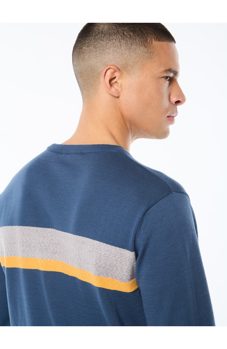 Sergio Tacchini Fausto Crewneck Sweater, Alternate, color, Key Largo