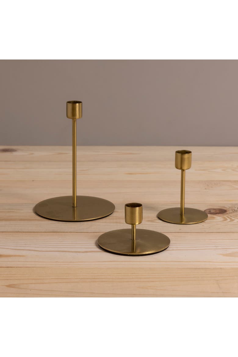 Kent Gold Taper Candle Holder, Alternate, color, Tall