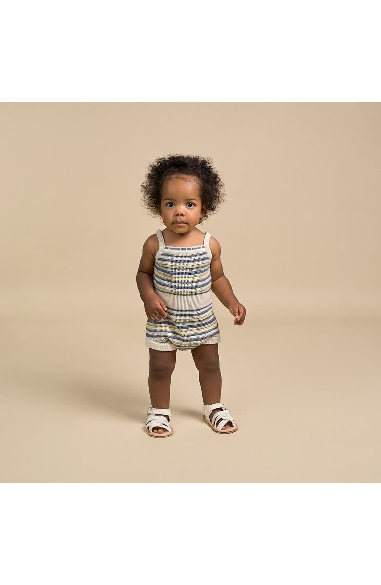 Modern Moments<sup>™</sup> by Gerber Crochet Sunsuit, Alternate, color, Teal