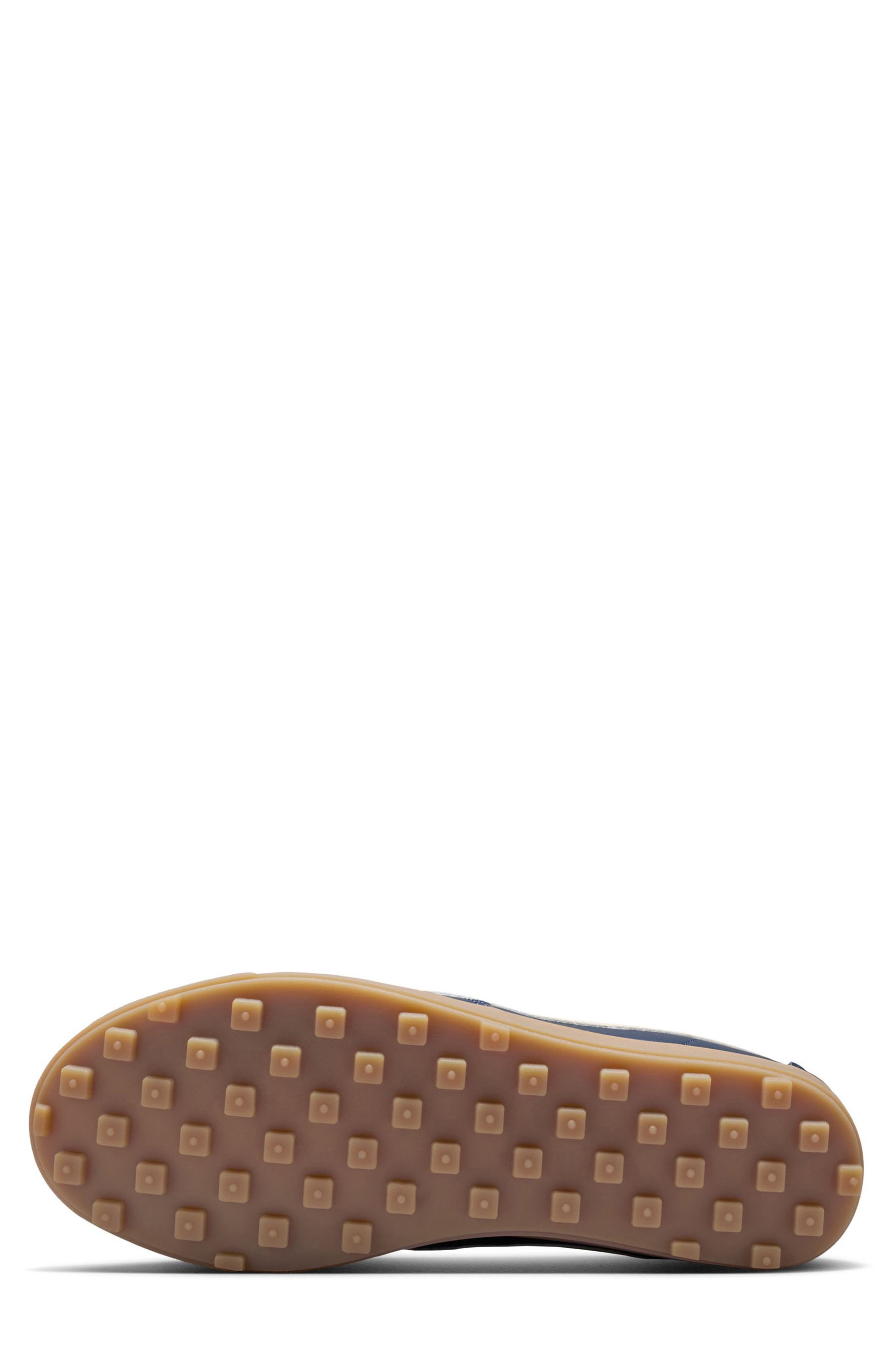 Nike Astrograbber Leather Football Sneaker, Alternate, color, Midnight Navy/ Muslin/ Yellow