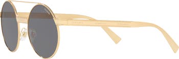 59mm Gradient Round Sunglasses