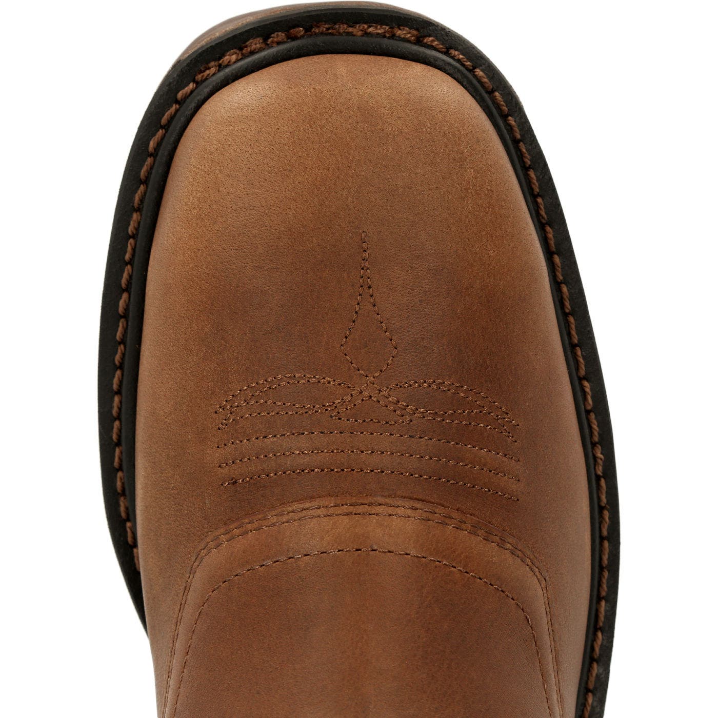 Georgia Boot Carbotec Lt Waterproof Chelsea Work Boot, Alternate, color, Brown