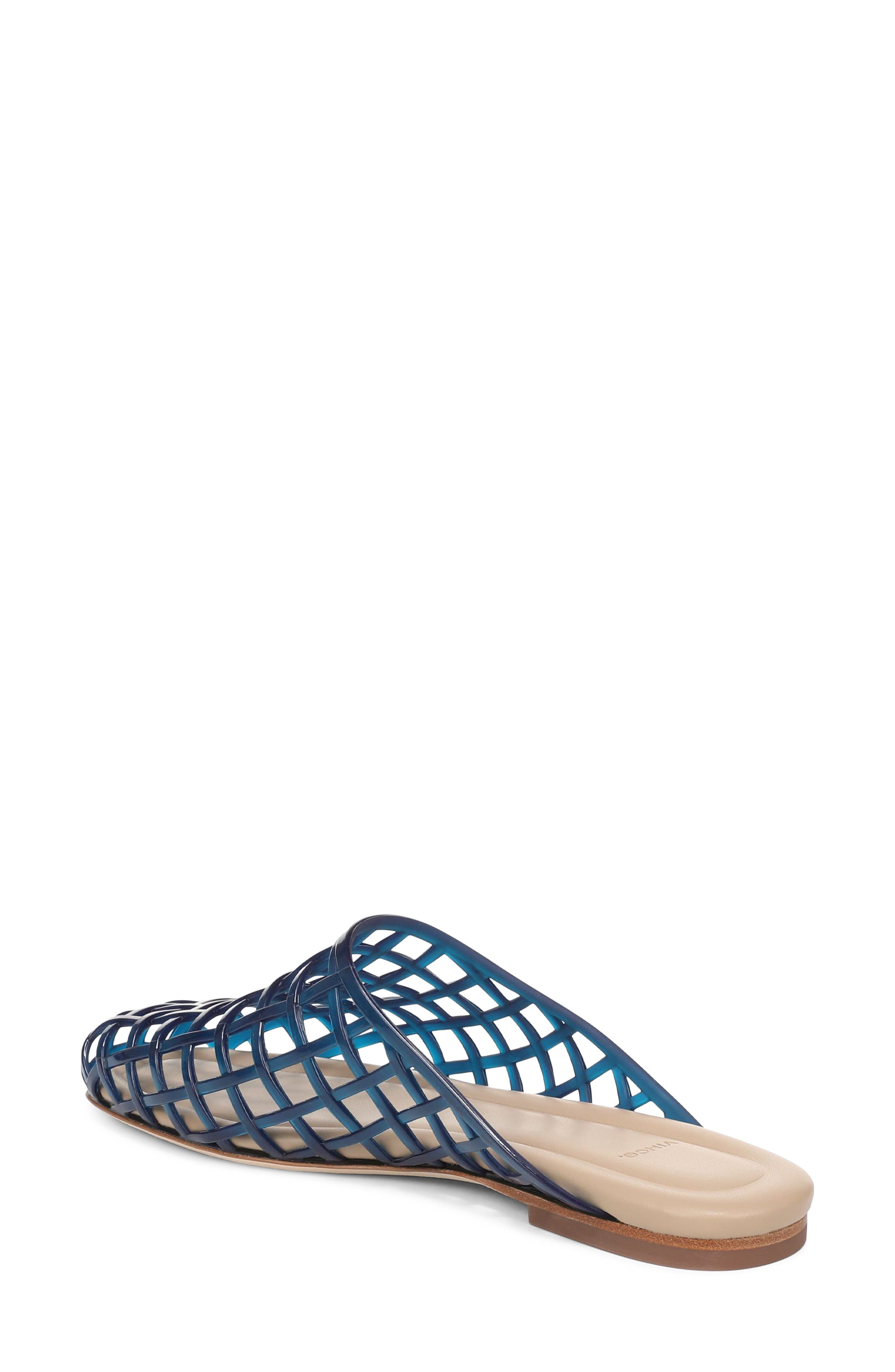 Barcelona Jelly Cage Mule, Alternate, color, COSMIC BLUE