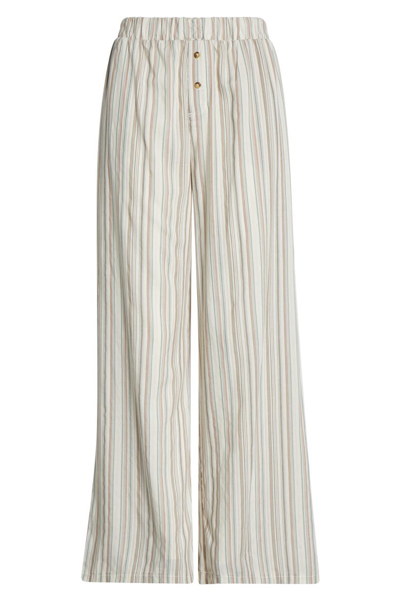 Hangout Stripe Pajama Pants, Alternate, color, HAZEL STRIPE