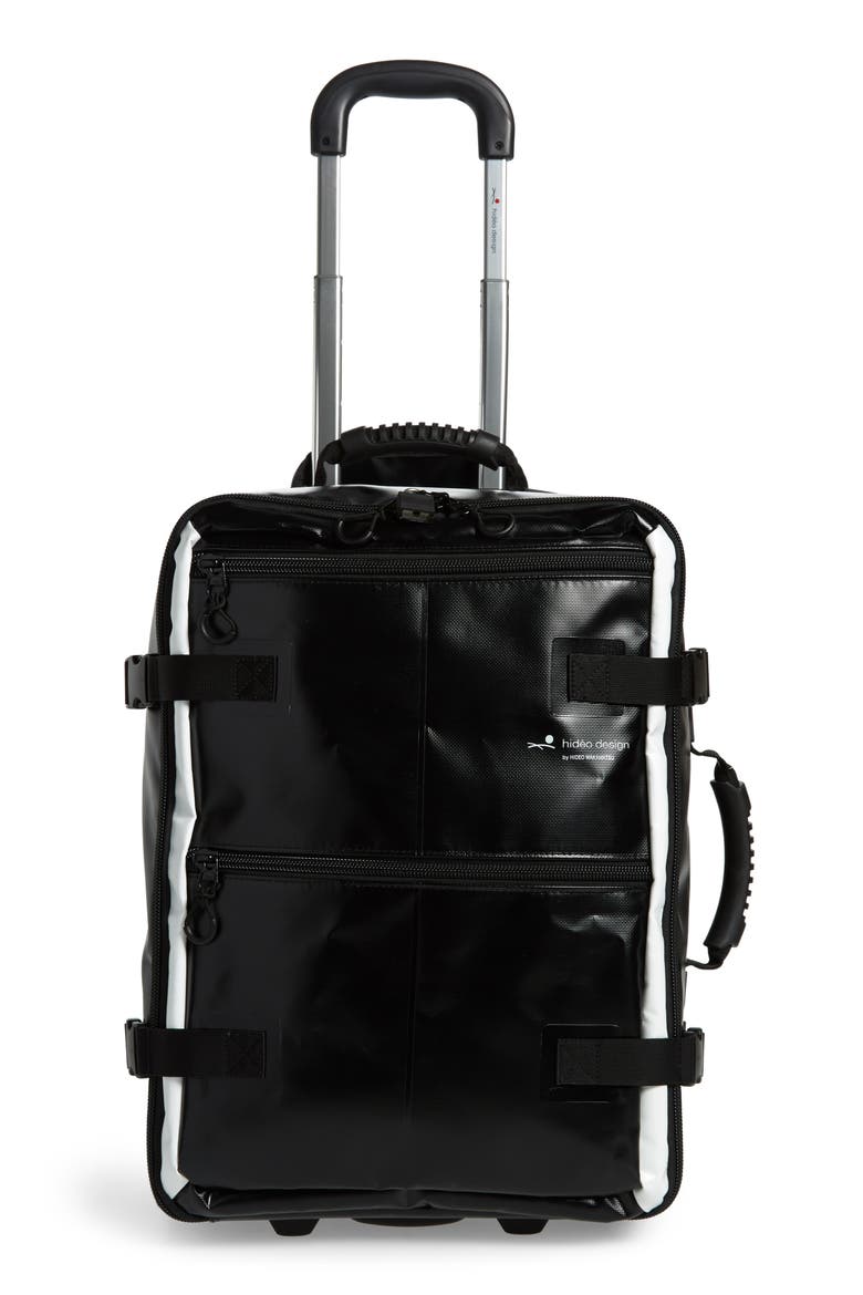 Tarpaulin Carry-On, Main, color, BLACK