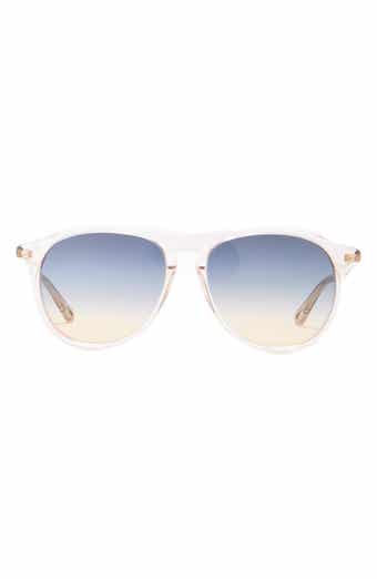 Chloé 56mm Aviator Sunglasses