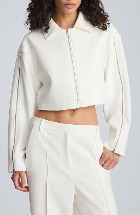 Crop Zip Jacket