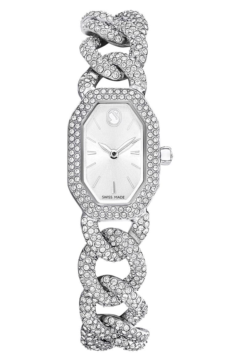 Dextera Bracelet Watch, 44mm, Main, color, SILVER