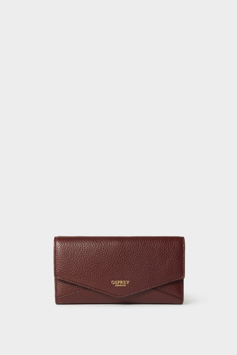 The Core Medium Leather Matinee Purse, Main, color, Merlot