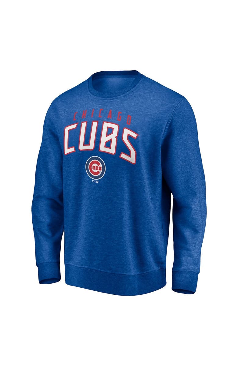 FANATICS Men's Fanatics Branded Royal Chicago Cubs Gametime Arch Pullover Sweatshirt, Alternate, color, 