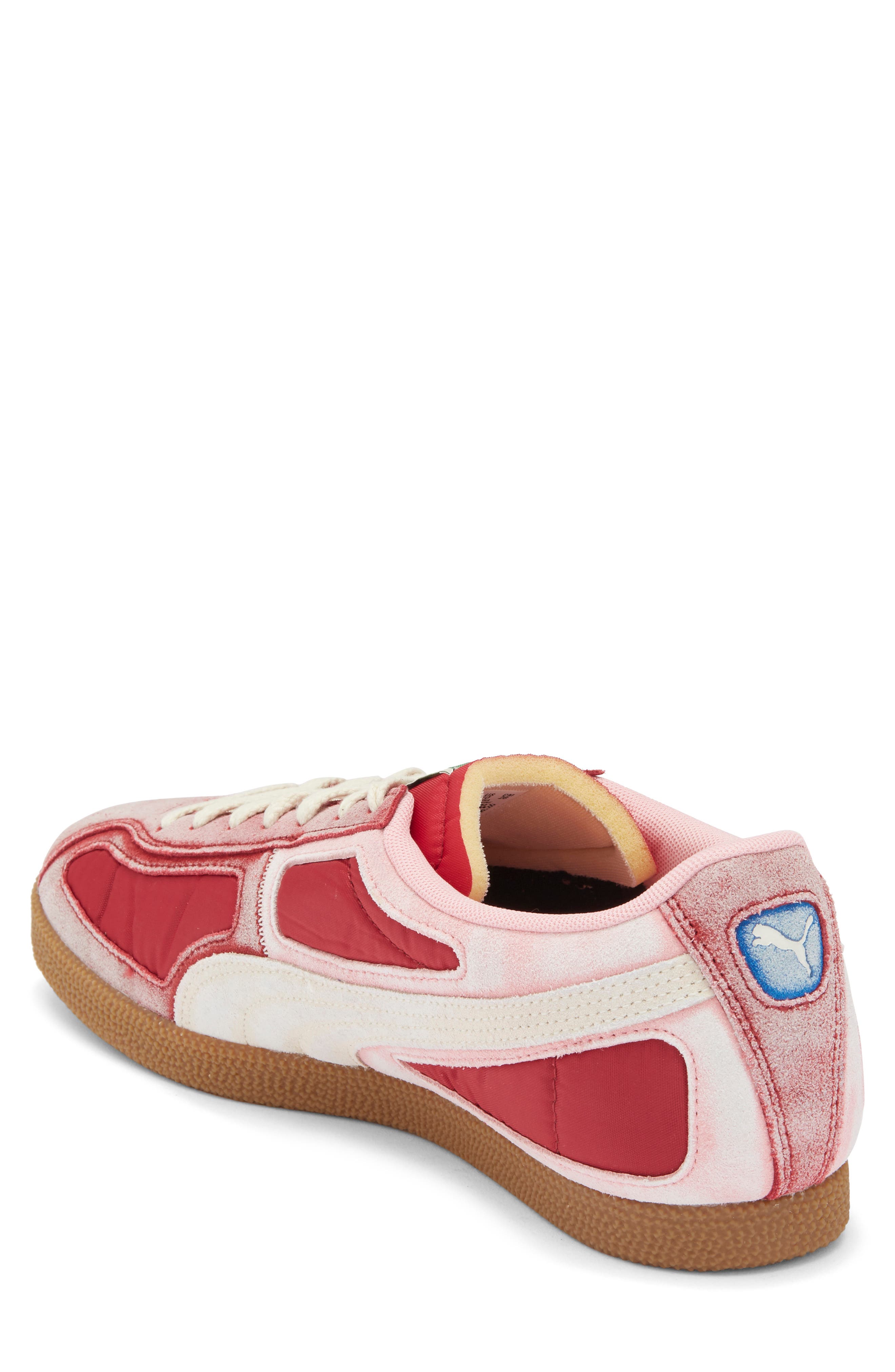 PUMA x KidSuper Brasil Sneaker, Alternate, color, Dark Crimson/ Alpine Snow