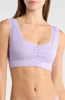 Ruched Longline Bralette