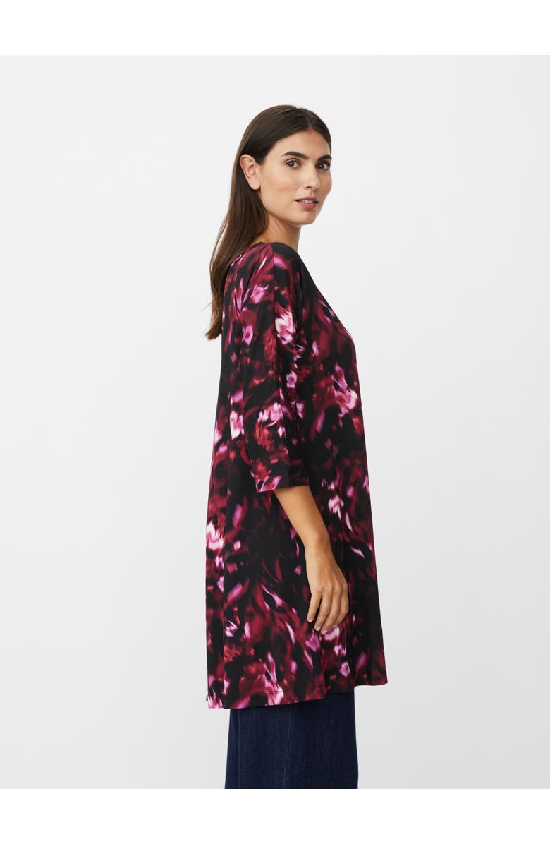Masai Copenhagen Magertine Floral Swing Tunic, Alternate, color, Tawny Port