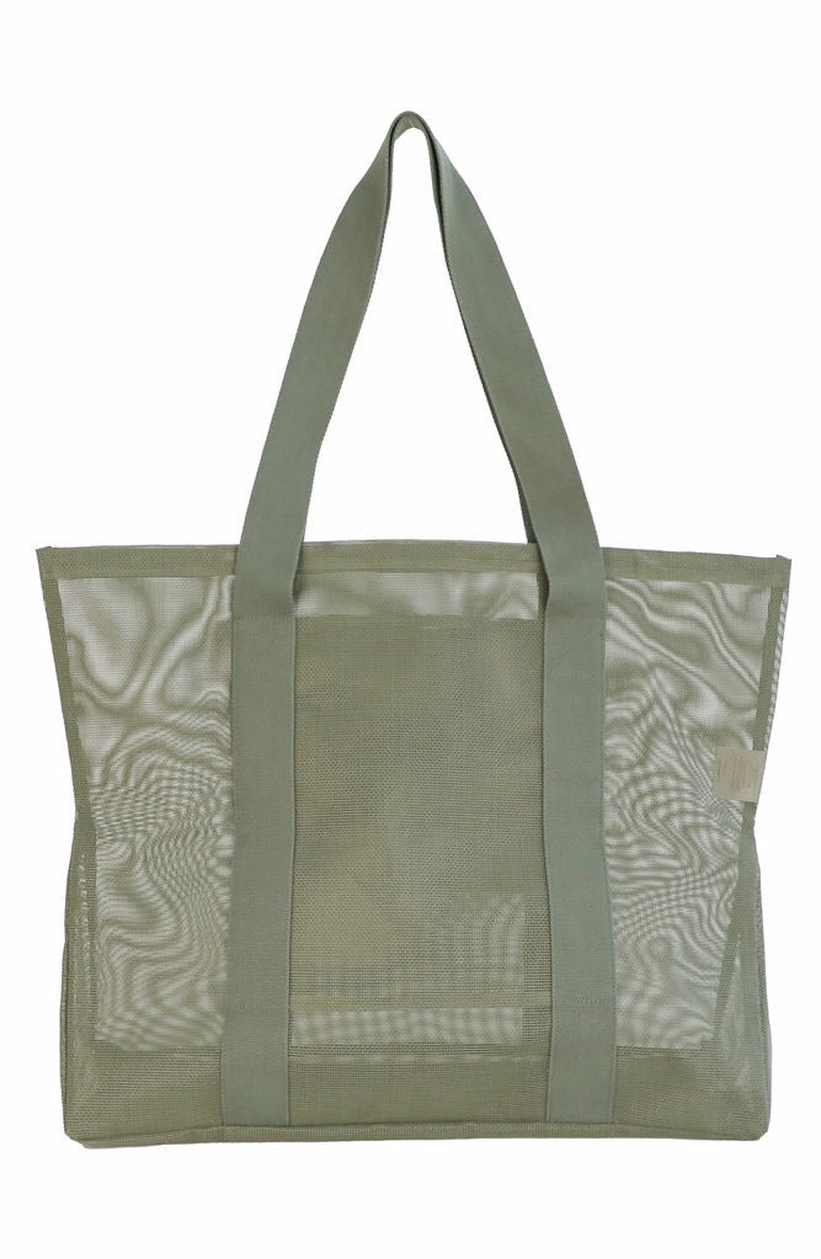 Beach Hauler Mini Mesh Beach Bag, Alternate, color, Pandanus